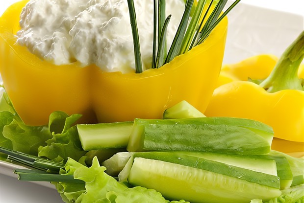 Творожный салат