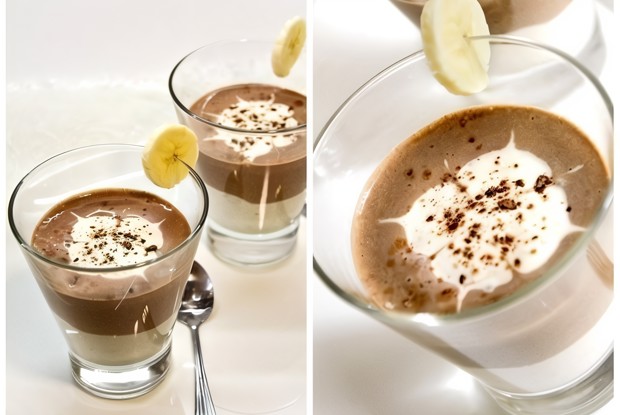 Творожно-банановый мусс для худеющих