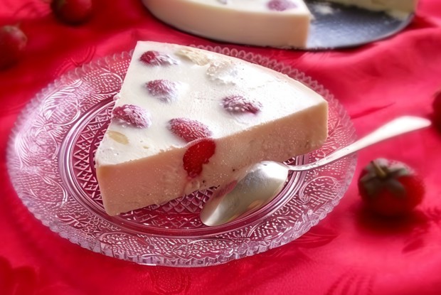 Творожно-фруктовый десерт с сахаром