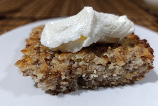 Запеканка творожно-гречневая