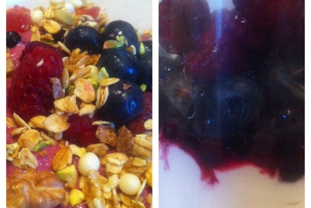 Творожно-ягодный завтрак