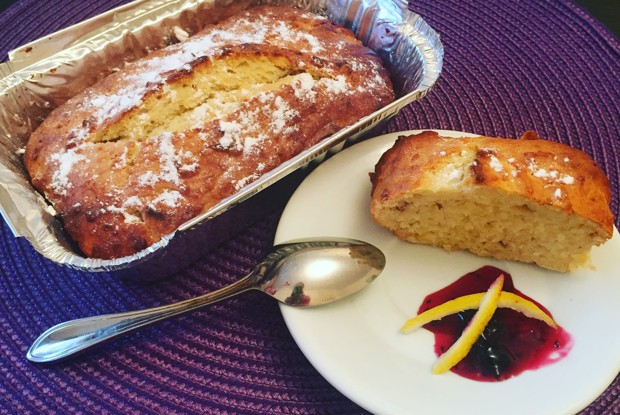 Творожно-лимонный кекс