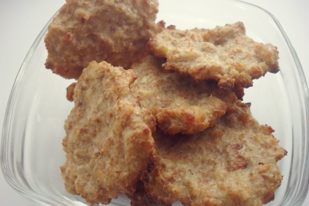 Творожно-овсяное печенье