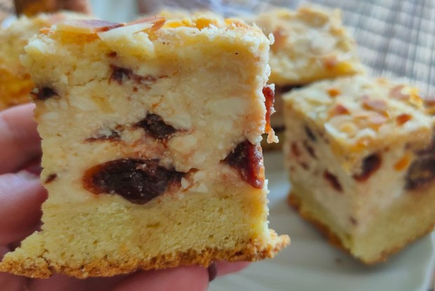 Творожно-песочный пирог