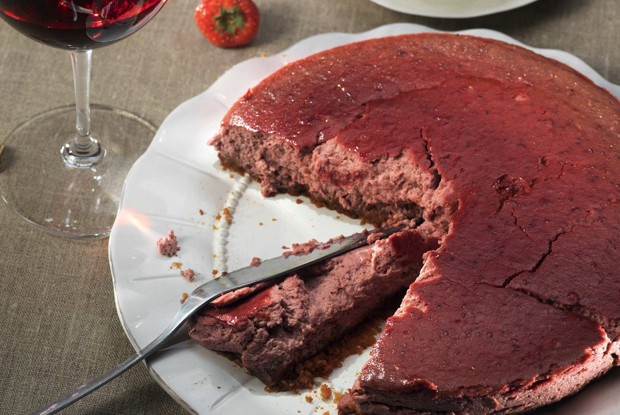 Творожно-свекольный пирог