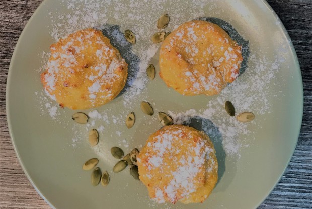 Творожно-тыквенные маффины