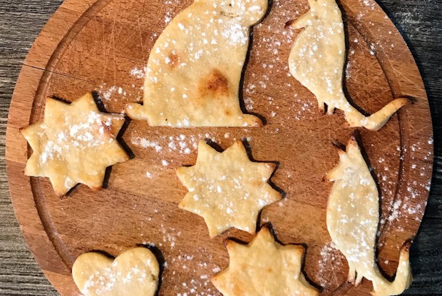 Творожное печенье с ванилью