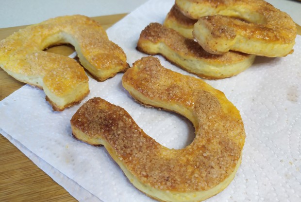 Творожное печенье "Подковки"