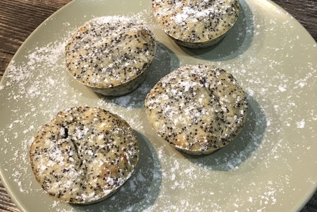 Творожные маффины с рикоттой и маком