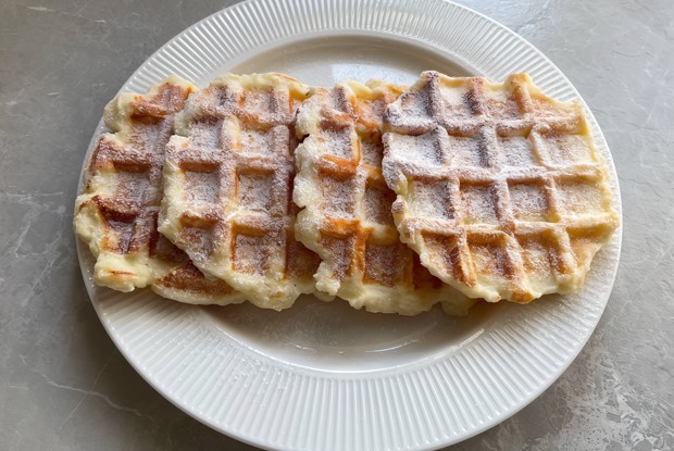 Творожные вафли
