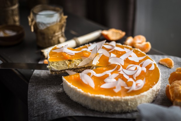 Творожный чизкейк с абхазским мандарином