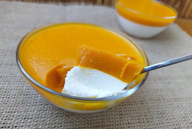 Творожный десерт с облепихой