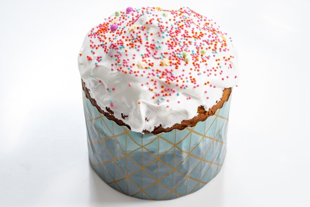 Творожный кулич без дрожжей