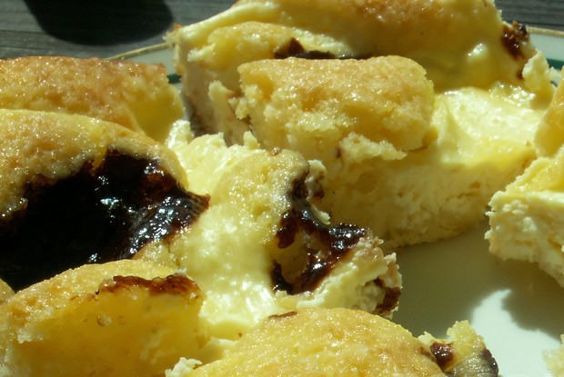 Творожный пирог с джемом