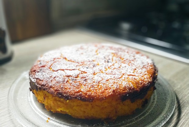 Тыквенно-апельсиновый манник