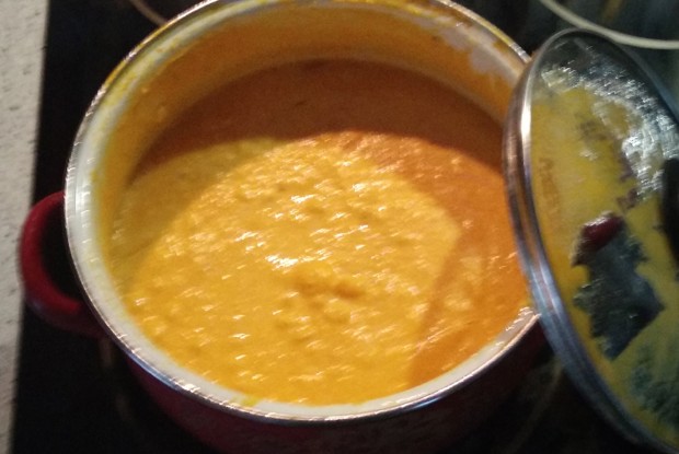 Тыквенный суп на сливках