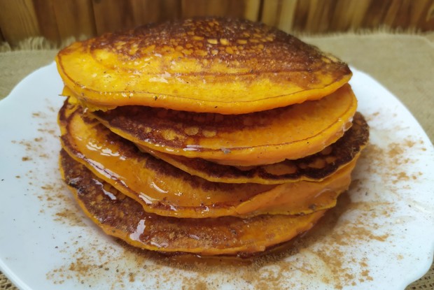 Тыквенные панкейки