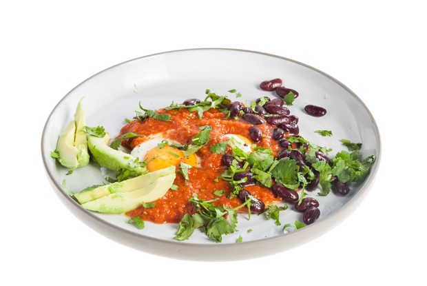 Мексиканская яичница уэвос-ранчерос