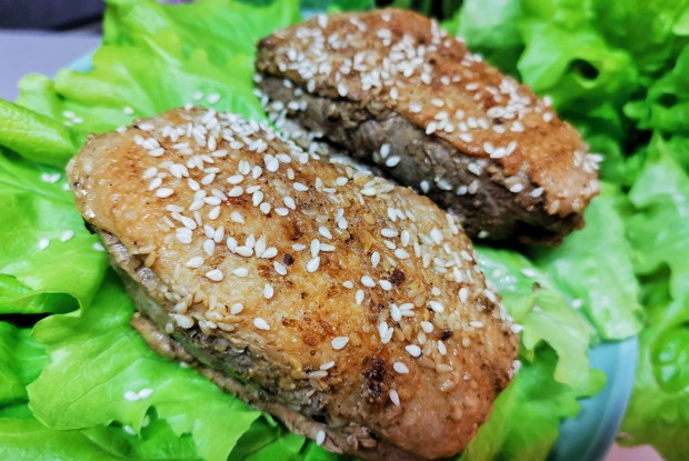 Утиная грудка с итальянскими травами