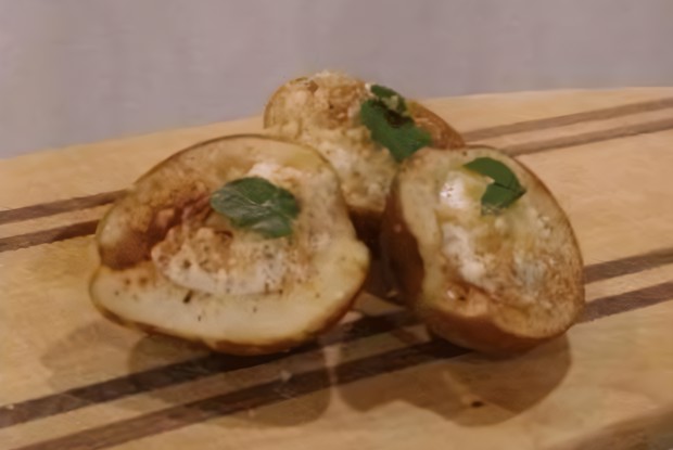 Утренние печеные груши