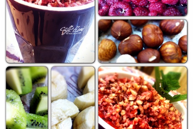 Утренний фруктовый смузи