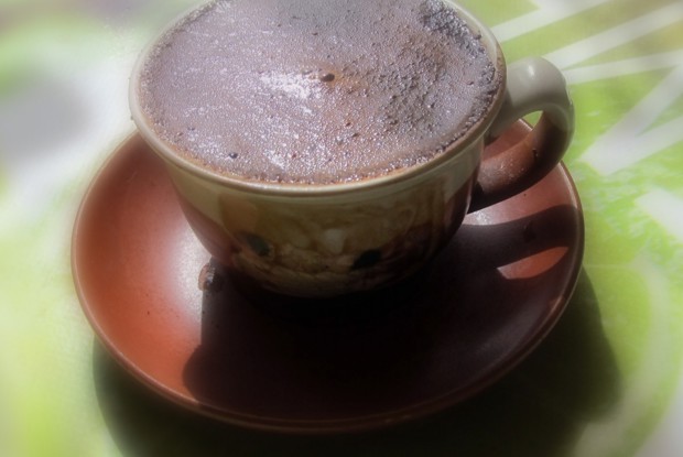 Утренний кофе в турке