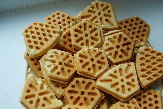 Вафельное печенье