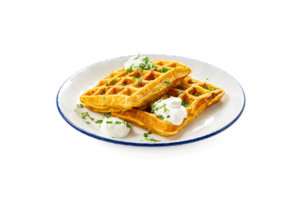 Вафли из батата