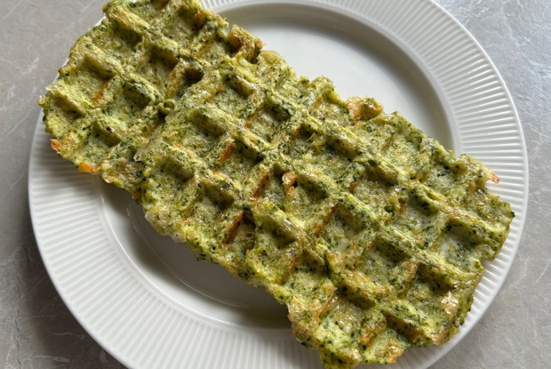 Вафли из брокколи