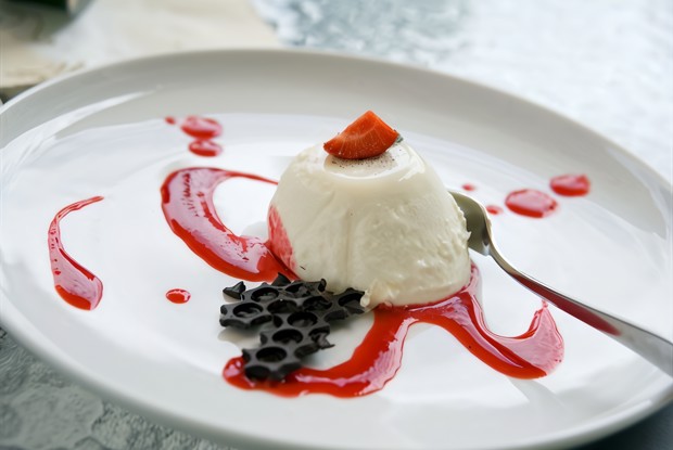 Ванильная панна-котта