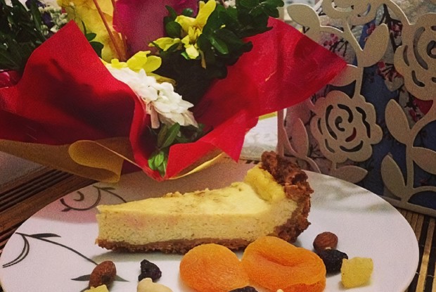 Ванильный чизкейк