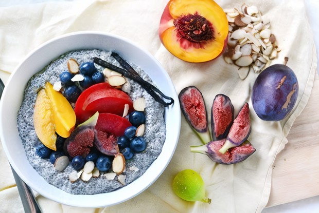 Ванильно-ореховый чиа завтрак