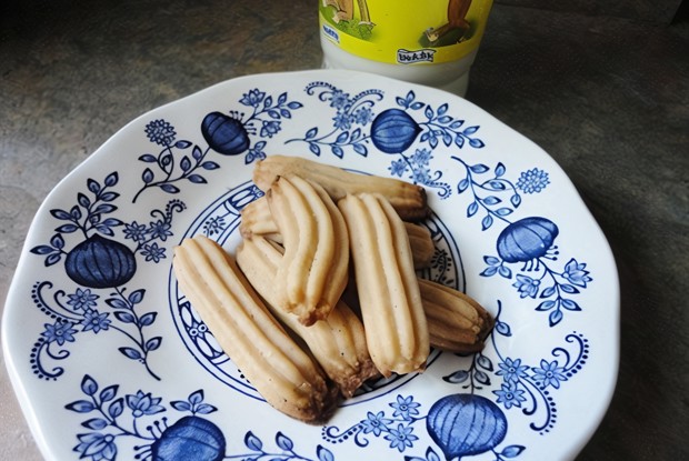 Ванильное печенье со сливочным сыром