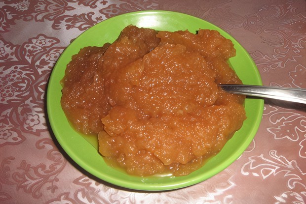 Варенье из яблок с лимонным соком и мятой