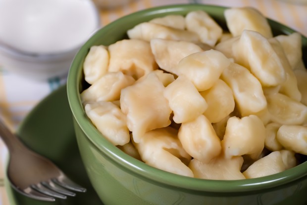 Вареники ленивые отварные