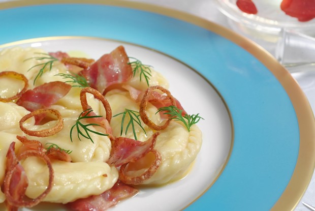 Вареники с картошкой и луком