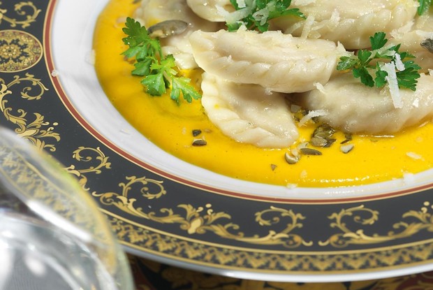 Вареники с тыквой и рикоттой