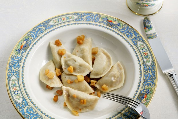 Вареники с тремя видами мяса