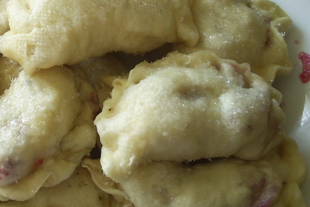 Вареники с вишней