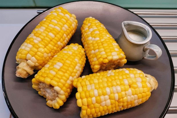 Вареная кукуруза