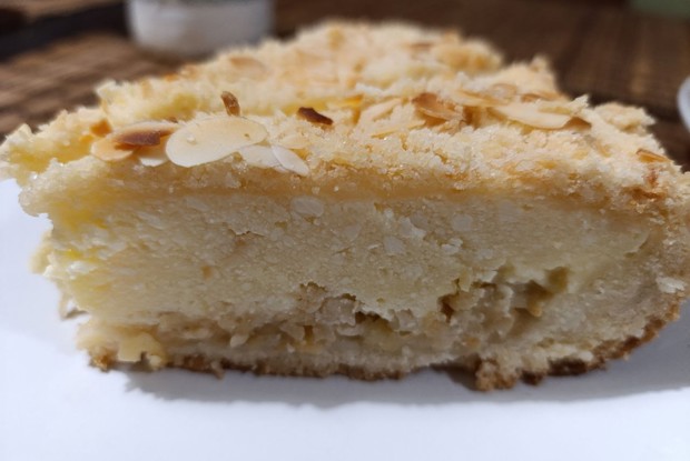 Королевская ватрушка с яблоками