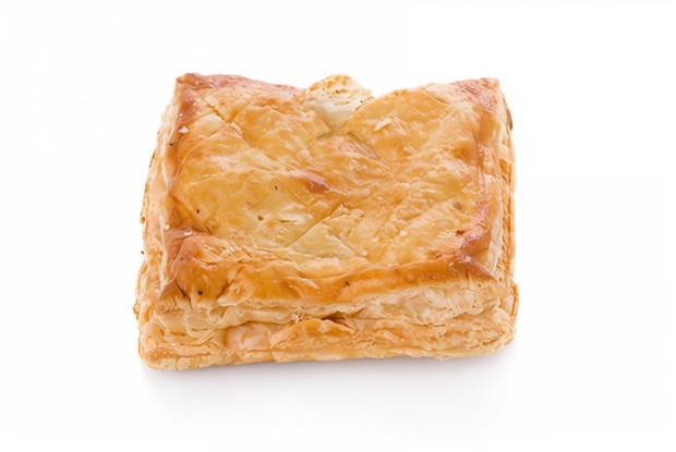 Ватрушки из слоеного теста с творогом