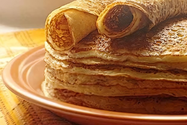 Веганские блины на миндальном молоке