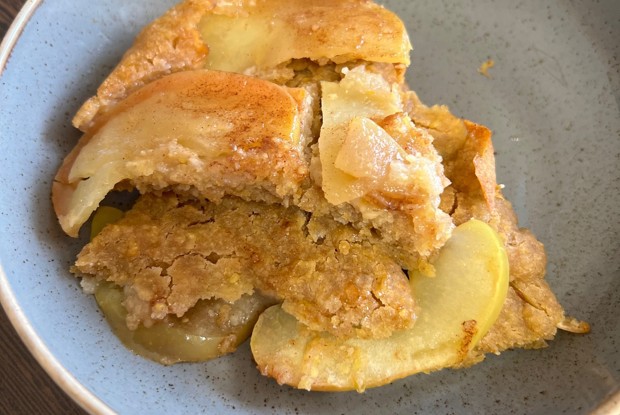 Веганский яблочный пирог