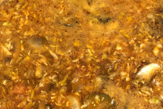 Вегетарианская грибная солянка