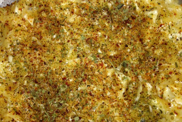 Вегетарианские макароны с сырным соусом