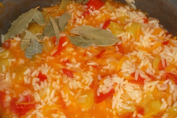 Вегетарианский плов по-болгарски