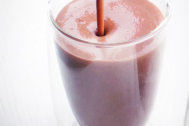 Вегетарианский шоколадный коктейль