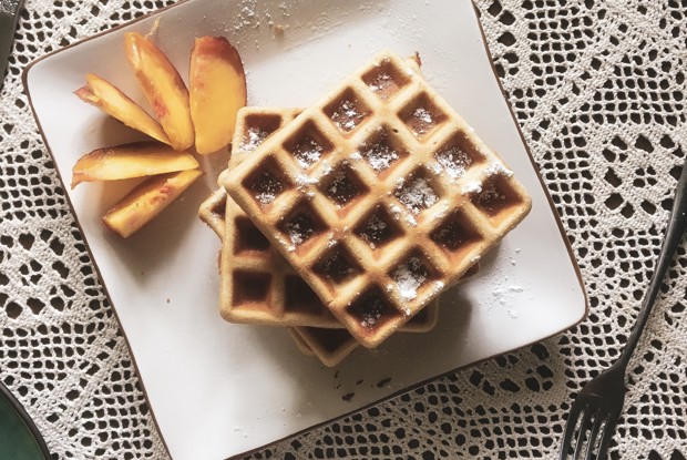 Венские вафли с корицей