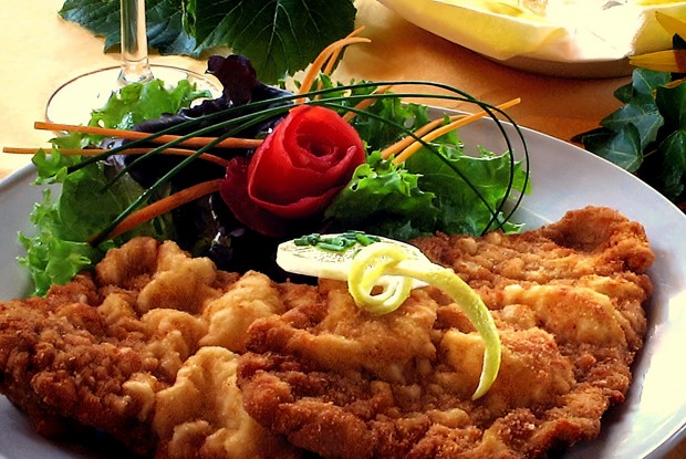 Венский шницель с лимоном